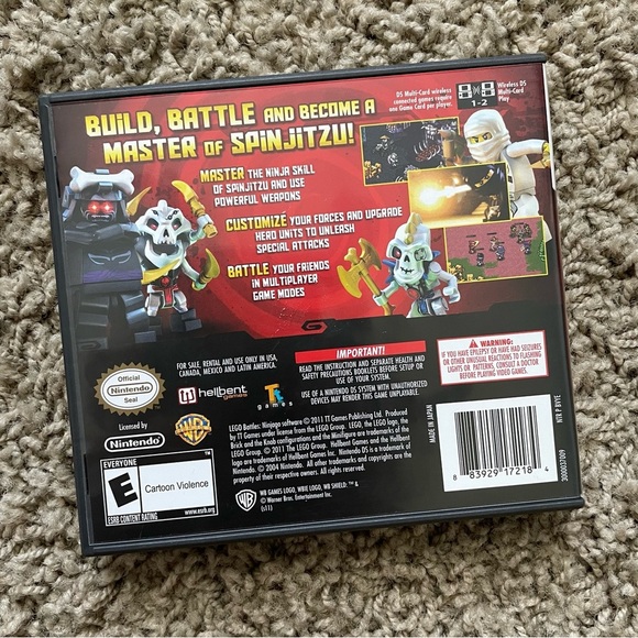 Nintendo DS LEGO Battles Ninjago video game - Picture 4 of 5
